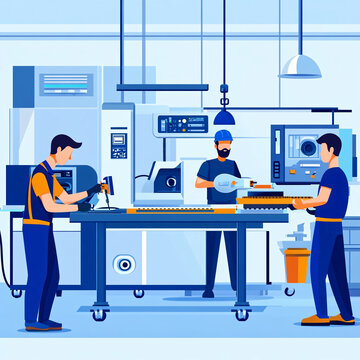 车间安全漫画设计图 让安全意识在笔触中生动绽放